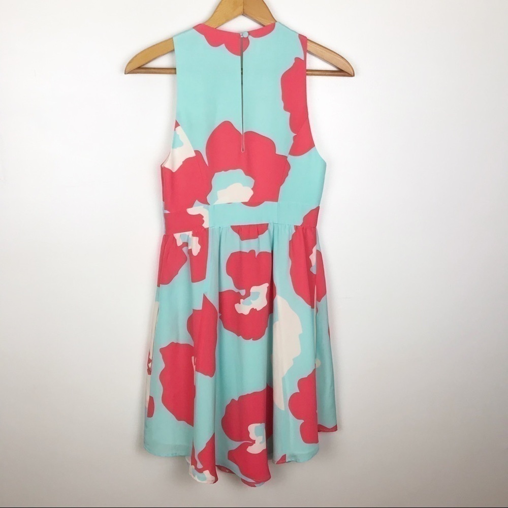 ANNIE GRIFFIN 100% Silk Multicolor Dress Size 0 - Picture 3 of 7